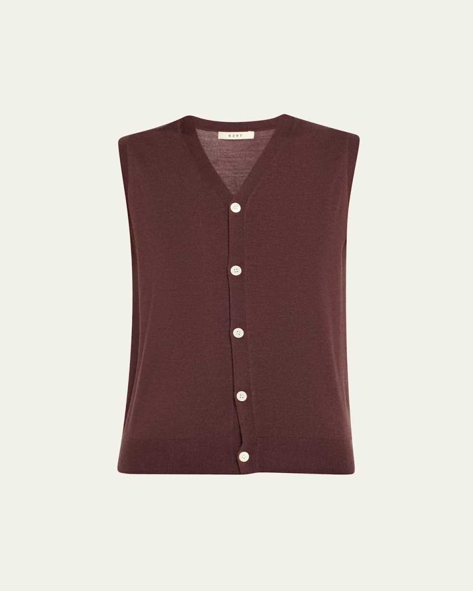 Wool-Cashmere Vest